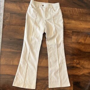 Bohme Cream Boot Cut Pants